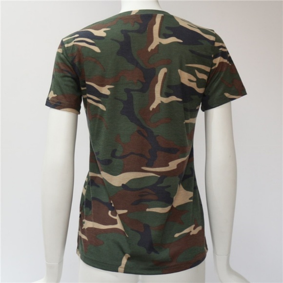 Camo Short Sleeve Tee - Picture 4 of 4
